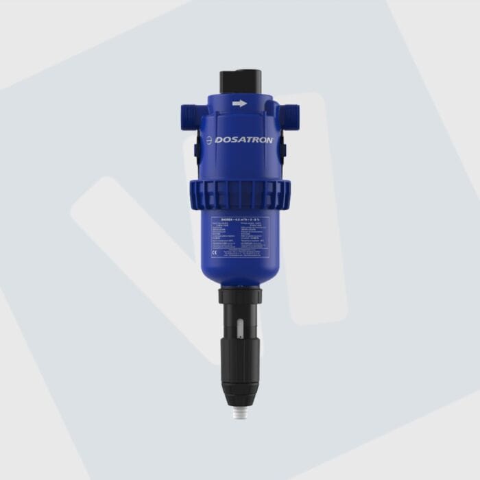 Dosatron D8RE2VF mengverhouding: 0.2 % - 2%