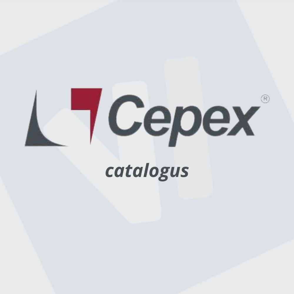CEPEX catalogus voor pvc koppelingen, afsluiters, kleppen enz.