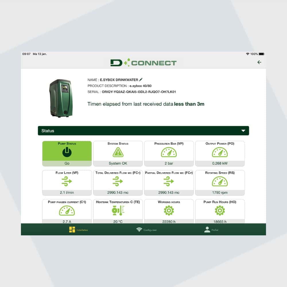 DAB Dconnect online service router