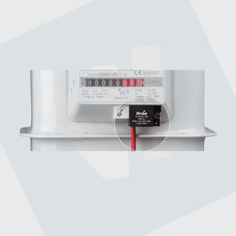 Itron pulsgever reed voor gasmeters G1.6-G4