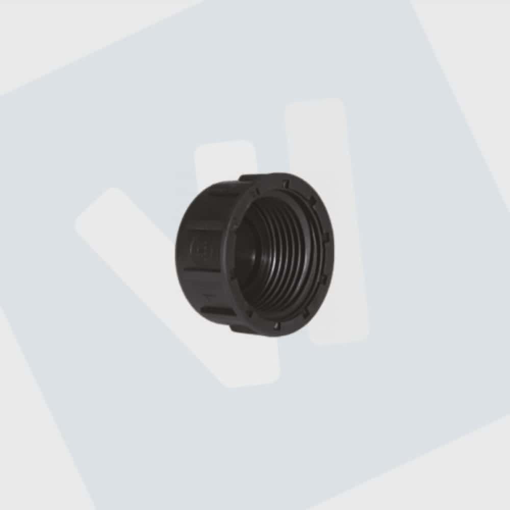 PP eindkap 1/2" binnendraad