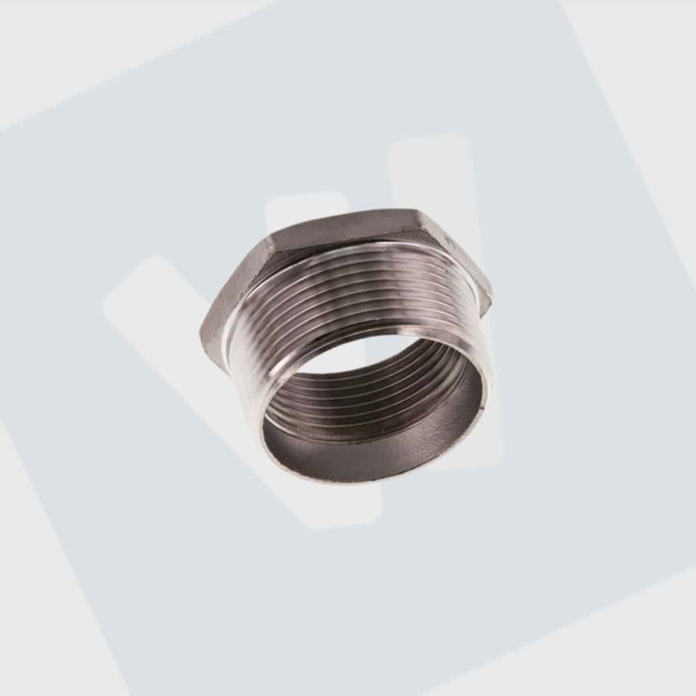 RVS (316) verloopring 3/8"-½"-¾"- 1"- 1¼"- 1½"-2"