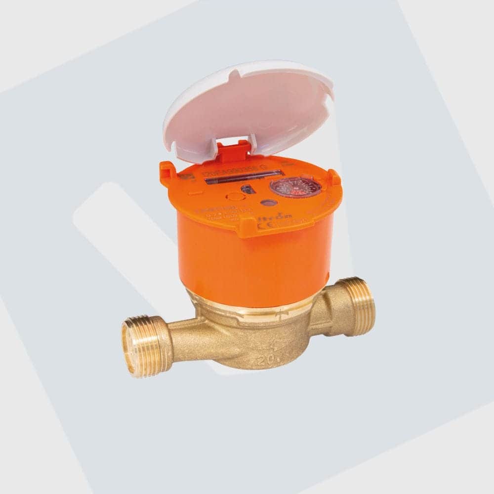 Watermeter Itron Unimag+ (Cyble) Q3=2.5  en Q3=4 heet water