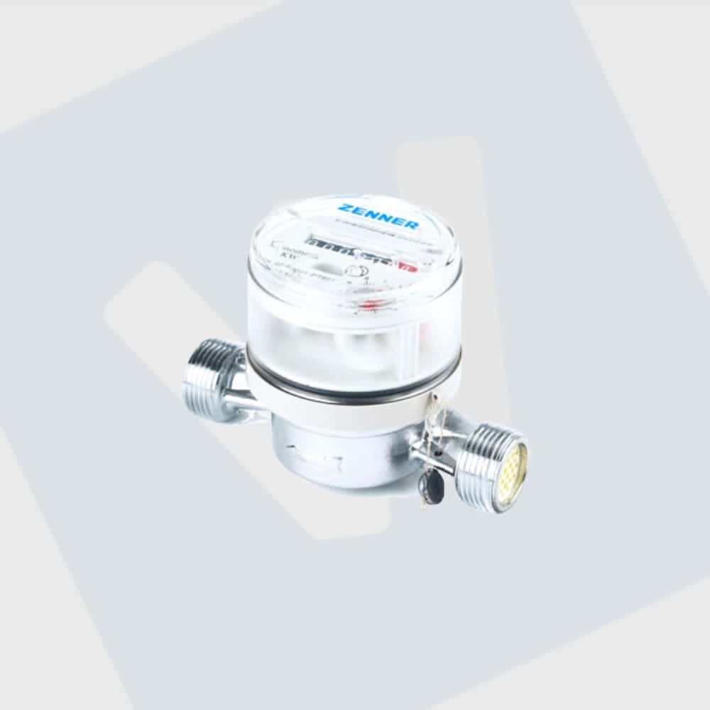 Zenner ETWD-N watermeter warm water Q3=2,5