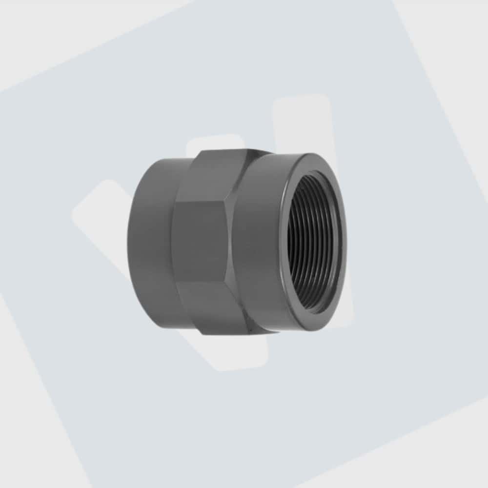Schroefbus PVC 16-20-25-32-40-50-63 mm PN16