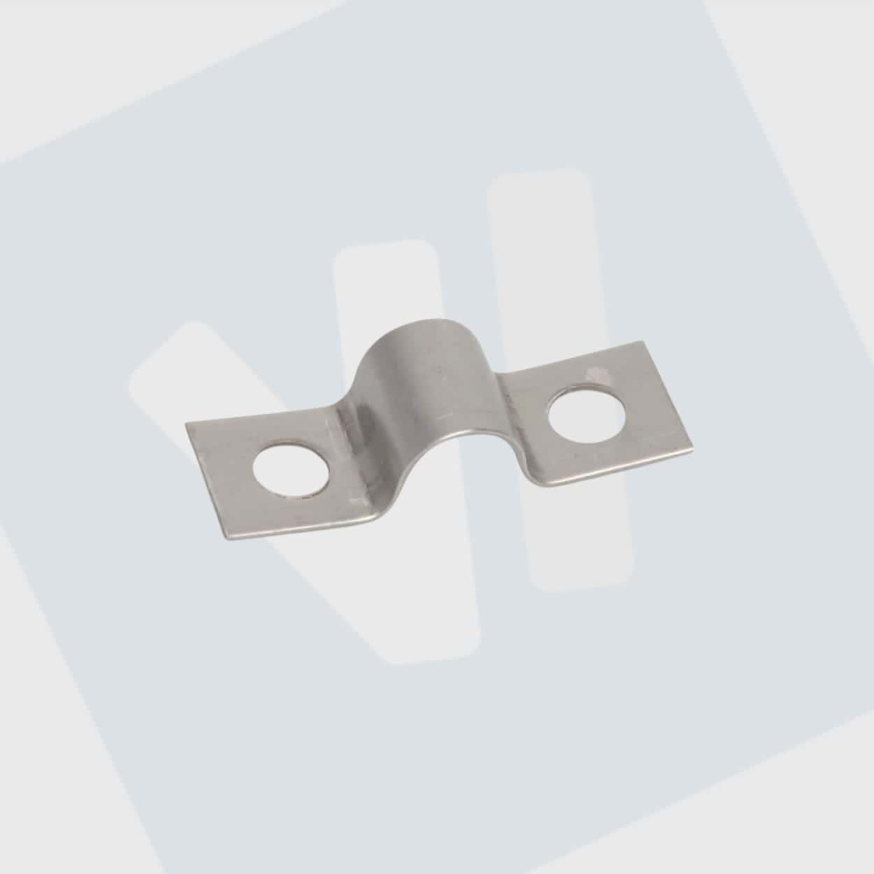 rvs zadel / beugel voor bevestiging van 1/2" leidingen