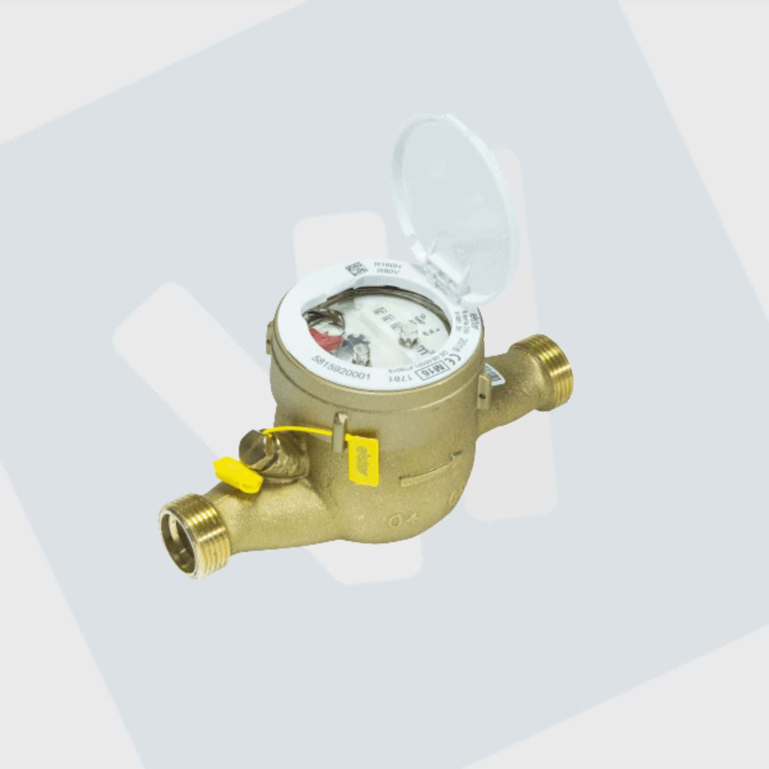 Elster Honeywell watermeter M100i Artist messing (KIWA)
