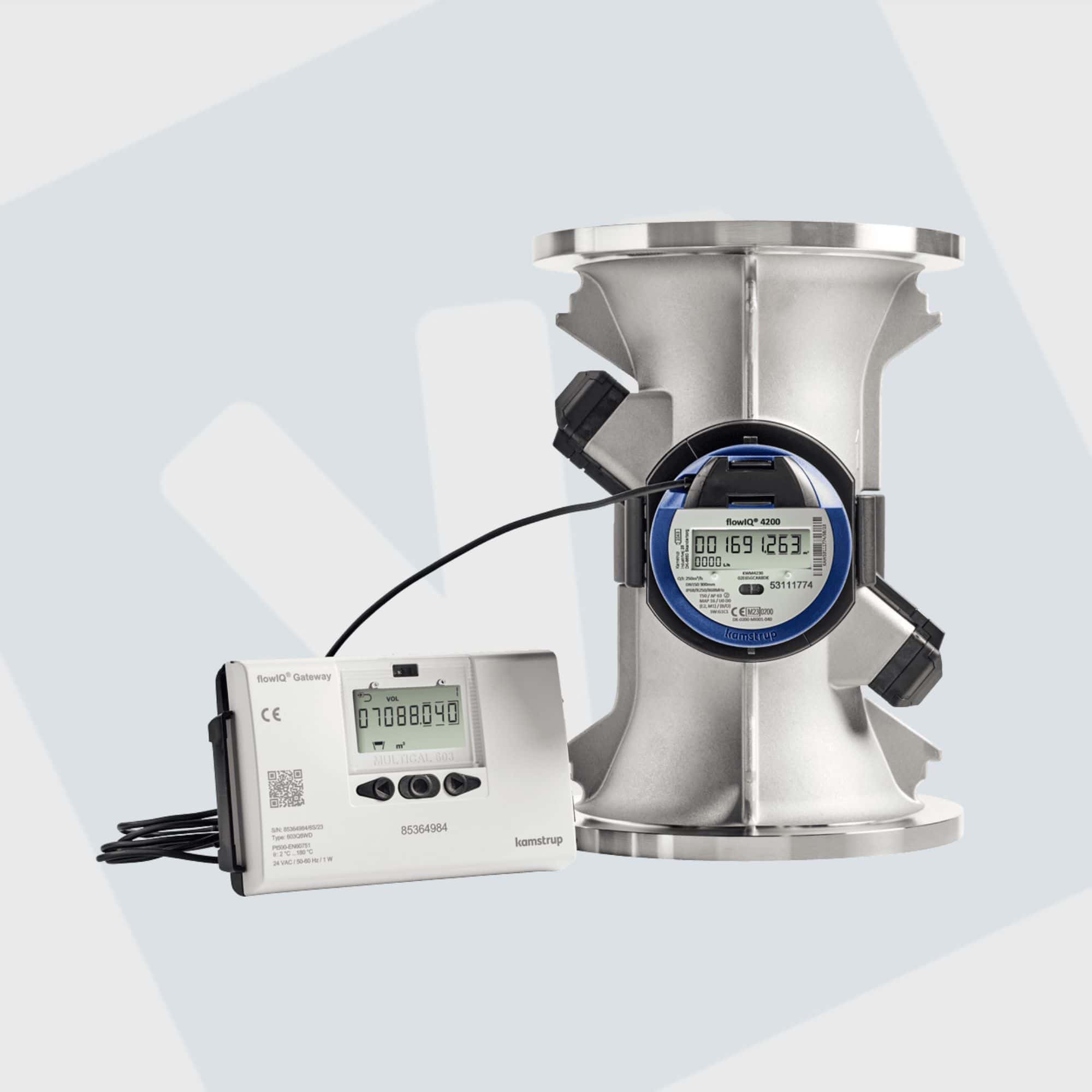 Kamstrup flowIQ 4200 ultrasone watermeter met communicatie