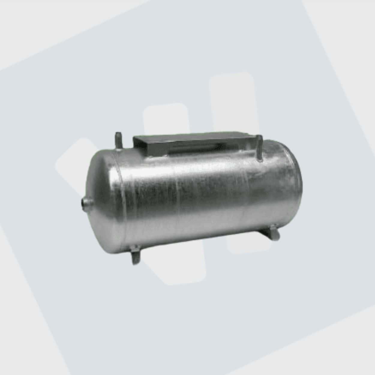 Horizontale gegalvaniseerde druktank zonder membraan 75, 100, 200, 300 liter